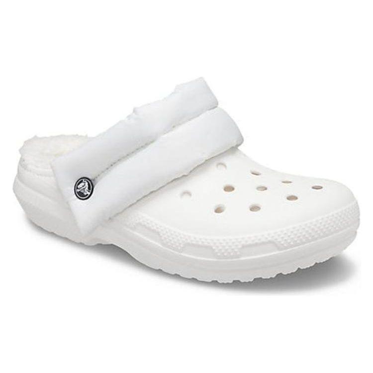 Crocs Classic Clog Comfortable Versatile Sports Slippers Unisex Footwear White 206589-143