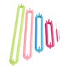 6pcs Long Knitting Loom Set Rectangle Plastic Weaving Looms Set Knitting Loom Set with Hook Needle