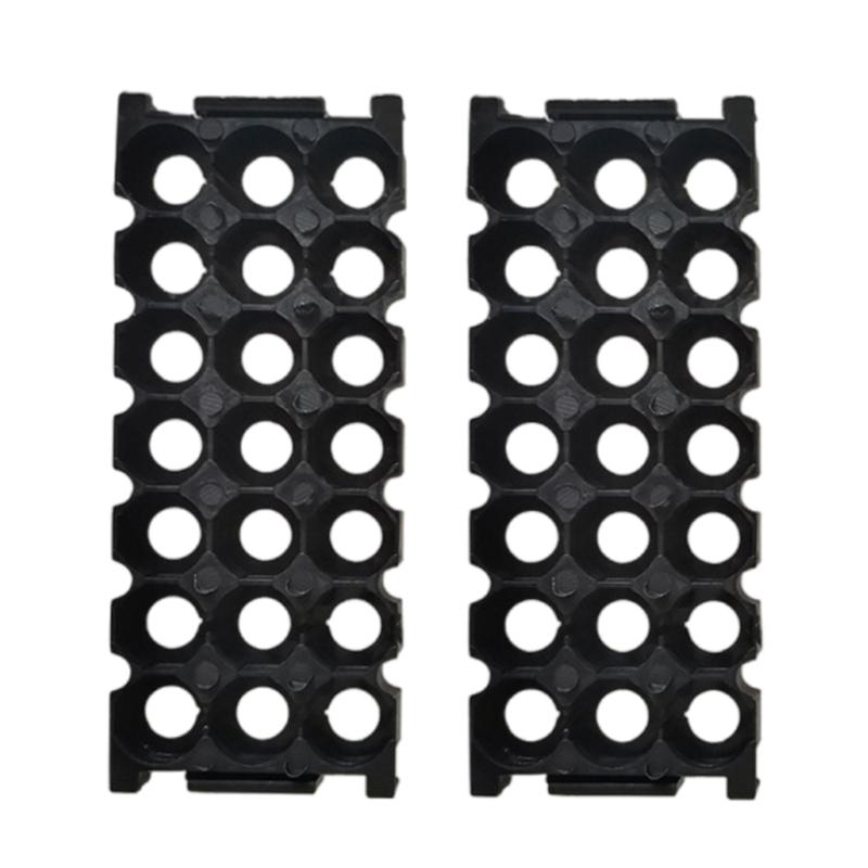 3x7 Slots 18650 Battery Support Bracket Battery Holder Rack with Heat Dissipation and Electrical Insulation Features