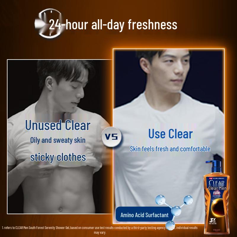 Clear Men's Body Wash Collection