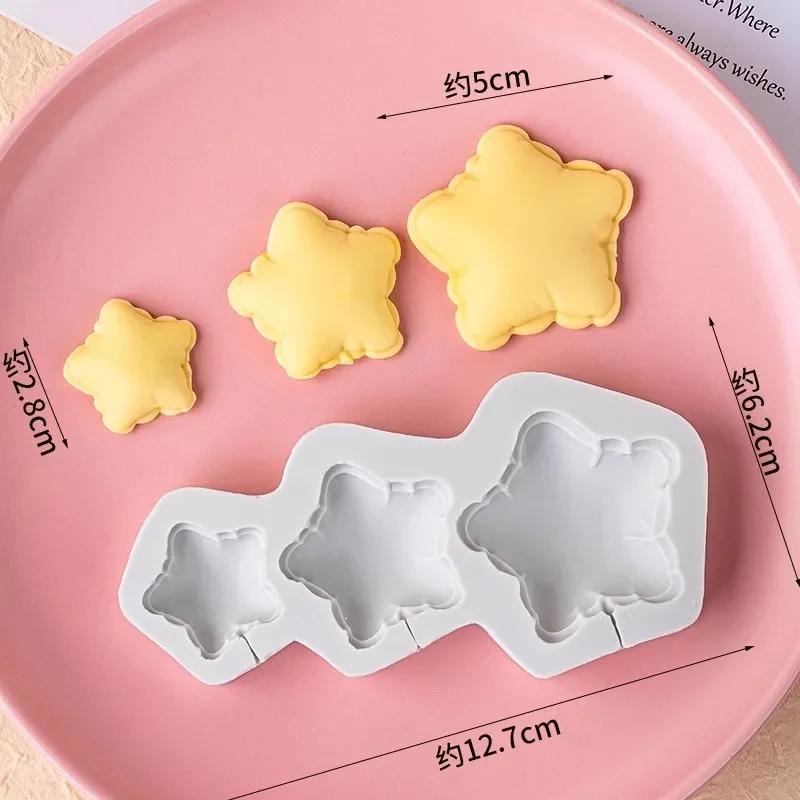 

Heart Star Cloud Balloon Lollipop Silicone Mold Fondant Cake Decorating Tool Sugarcraft Chocolate Resin Clay Candle Mold Bakewar