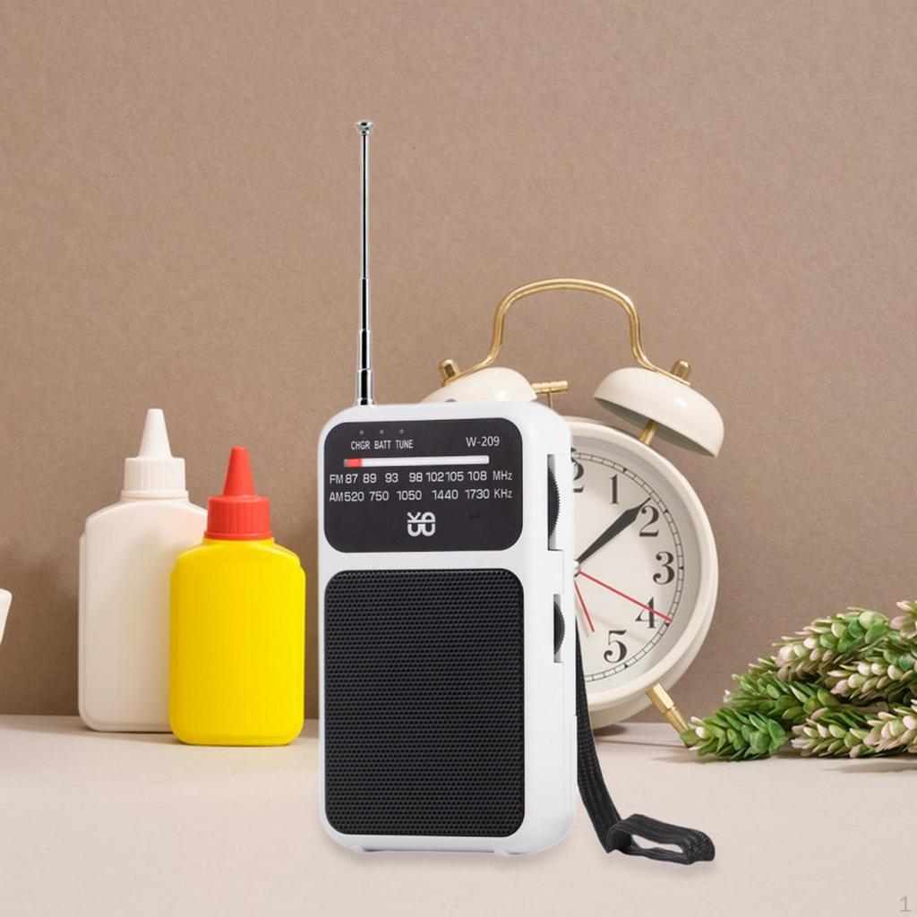 Pocket Radio Accessory Gifts for Seniors Elderly Good Sound Quality Multifunctional with 3.5mm