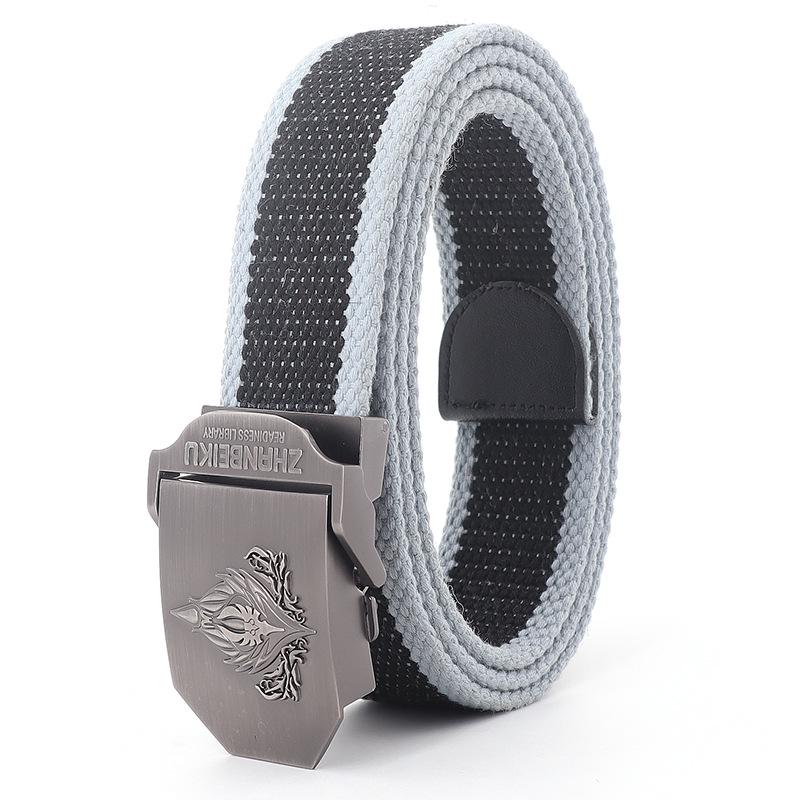 Ζώνη Κανβά με Λογότυπο Warcraft: Unisex Εξωτερική Καθημερινή Τακτική Ζώνη από Κράμα