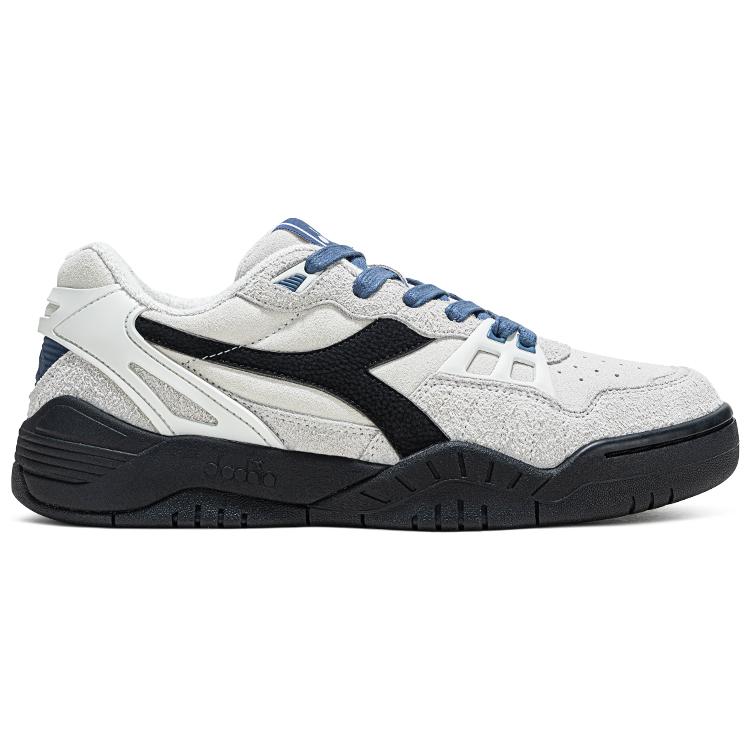 Men's Sneakers Diadora Abrasion Resistant Low top Casual Shoes Unisex White Black