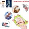 1/2/3Pcs Silicone Finger Gripper Hand Grip Wrist Stretcher Resistance Band Five Finger Expander Elastic for Gym Fitness Training