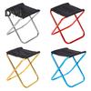 Outdoor Folding Stool Lightweight Heavy Duty Aluminum Alloy Oxford Cloth Camping Hunting Picnic Fishing Mini Collapsible Chair Seat