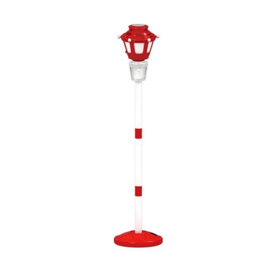 Street Lamp Bubble Machine with Music & LED Lights Automatic Bubble