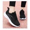 Women's Breathable Knit Casual Running Shoes, Soft-Soled Comfortable Senior Leisure Footwear.