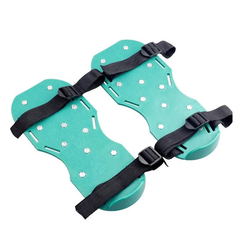 

1 пара садовых ботинок для ногтей, инструмент для рыхлой почвы 4,2 см, шипы для травы, обувь для травы, самовыравнивающийся эпоксидный дворовый культиватор для травы, новый газон зелёный