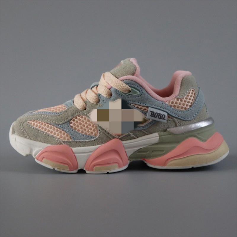 Nb9060 Retro Mesh Kinder Freizeitsneakers - Langsam laufende Sportschuhe für Jungen & Mädchen