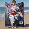 Harley Quinn Suicide Squad - Throw Blanket, Soft Bedding Cover, Flannel Blankets, Living Room, Travel, Camping,All Seasons Use187
