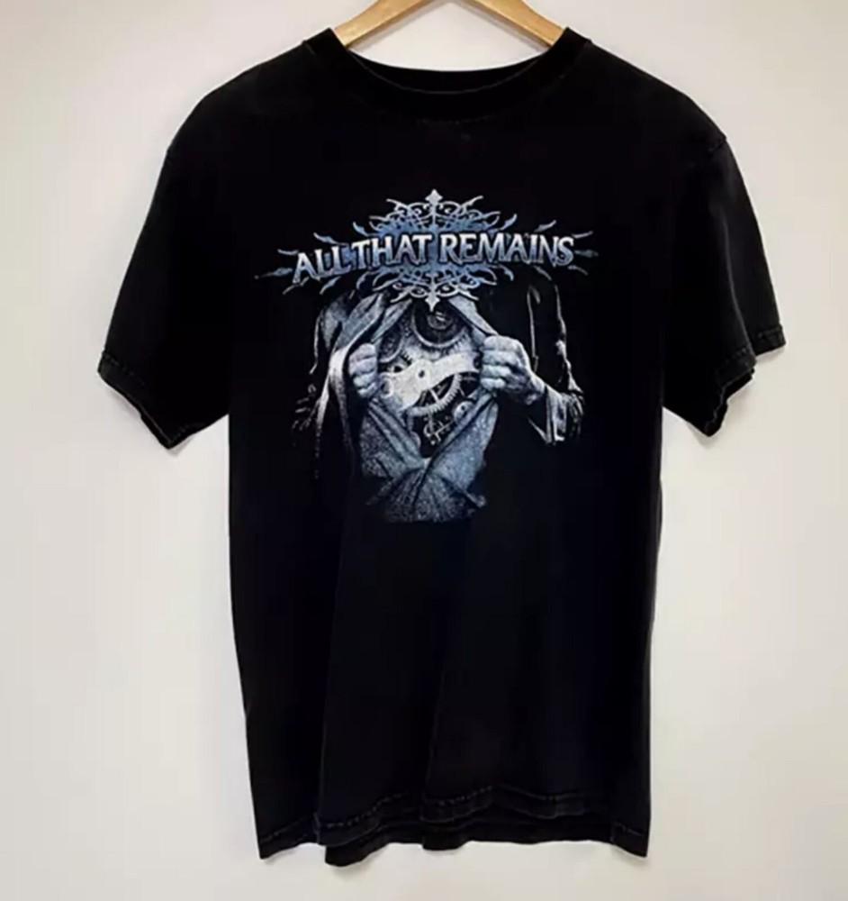 

Vtg All That Remains Band Black Cotton Shirt Allm Size Unisex Unisex T-Shirt XXL