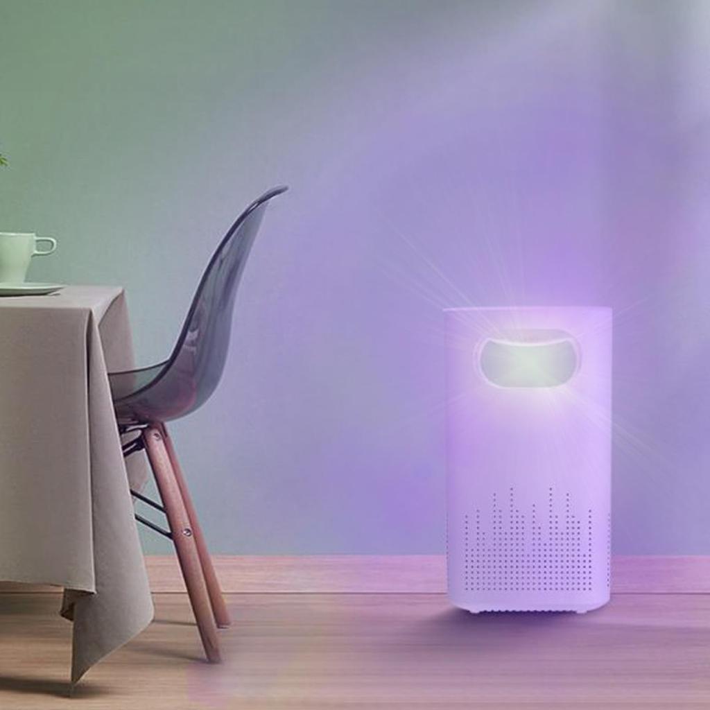 A1r Purifiers For Desktop, USB Portable Purple Light Purifier Filter A1r Purifiers