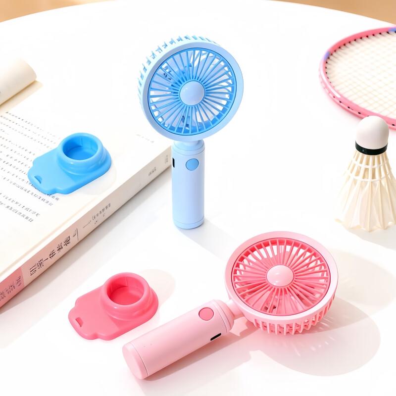 LINGPAN Mini USB Rechargeable Handheld Fan - 5-Pack