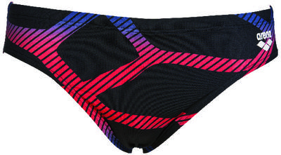 Arena Badkläder Herr Spider Brief Svart Röd 000058/504 D3