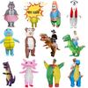 Patrick Star Clown Riding Dinosaur Inflatable Costume - Halloween Edition
