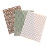 1:12 Dollhouse Sticker Miniature Colorful Wallpaper Background Diy Accessories