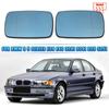 Espelho retrovisor lateral aquecido, aquecedor de vidro, antiembaçante, descongelamento, folha de espelho retrovisor, adequado para BMW E46 1998-2006
