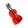 Elegant Violin Hair Clip With Wood Grain Finish Acetate Material For Women Girls Daily Use And Music Themed Events