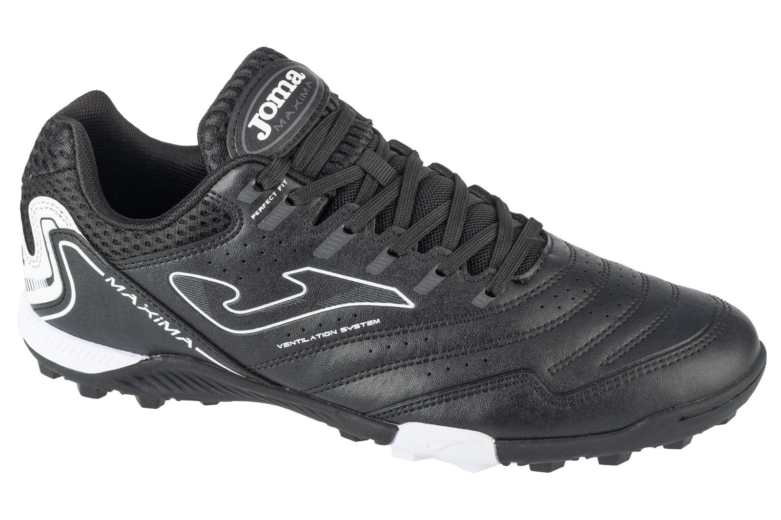 Joma Maxima 25 MAXS TF, Chaussures de football Turf pour homme noires 39