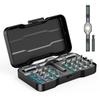 Conjunto de Chaves de Fenda Magnéticas com Catraca 24 em 1 Removível Auto-montável Kit de Chaves de Fenda de Precisão Eletrodomésticos Kit de Ferramentas de Reparo DIY