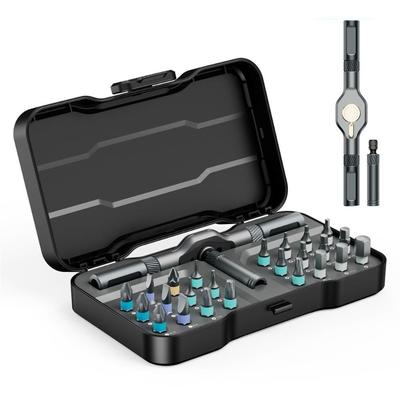 24 In 1 Magnetic Ratchet Screwdriver Set Removable Self-assembly Precision Screwdriver Kit Home Appliances DIY Repair Tool Kit