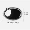 Chrome Fog Light Lamp Cover Bezel Trim For Nissan Qashqai J11 2014 2017, Front Left & Right Side Replacement, Durable ABS