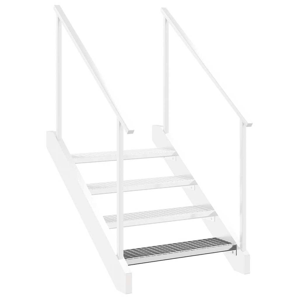 Vidaxl Stopień Z Kraty, 60X24X7 Cm, Stal Galwanizowana