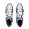 Li Ning Wave Pro Synthetic Leather Cushioning, Wear Resistant Low Top Skateboard Shoes Unisex AEPV067-3