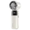 199-Speed Portable Neck-Hanging Ice Cooling Fan, USB Rechargeable Handheld Mini Fan