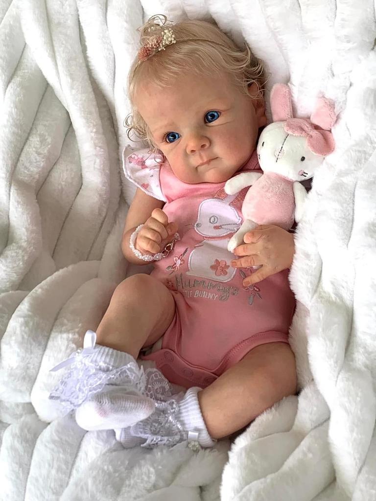 Silicone Baby Reborn Doll Realistic Vinyl Collectible Toy For Gift And Display