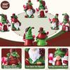 Resins Gnomes Miniature Statue with Wine and Grapes Designs Ornament for Festives Table Centerpieces and Seasonal Decors