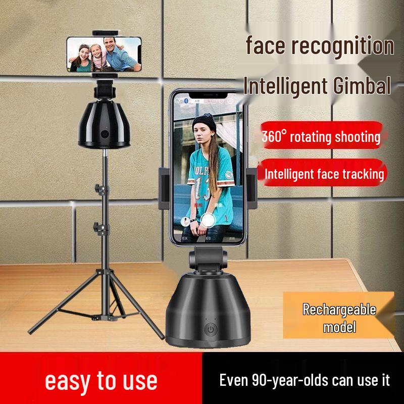360° Auto-Tracking Gimbal for Mobile Phones - Perfect for Live Streaming and Face Tracking
