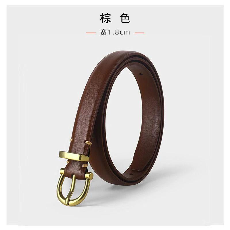 2024 Stylish New Design Lightweight Mens And Womens Casual Belt In Soft Pu For Comfort Everyday