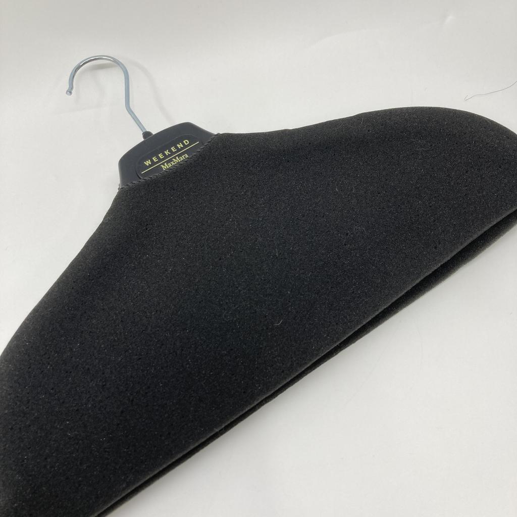 Max MaraWEEKEND 24250160426 Gray 100% Wool Herringbone Semi-Double Long Coat Coat 38 grayUsed