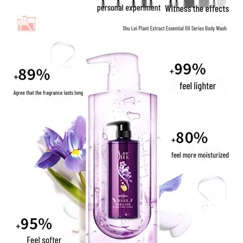 Shu Lei Hydrating Botanical Essential Oil Body Wash