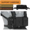 Chest Rig Multifunctional CS Field Molle Dangler Pouch Camouflage Training Vest Outdoor Camping Match Pack Hunting Entertainment