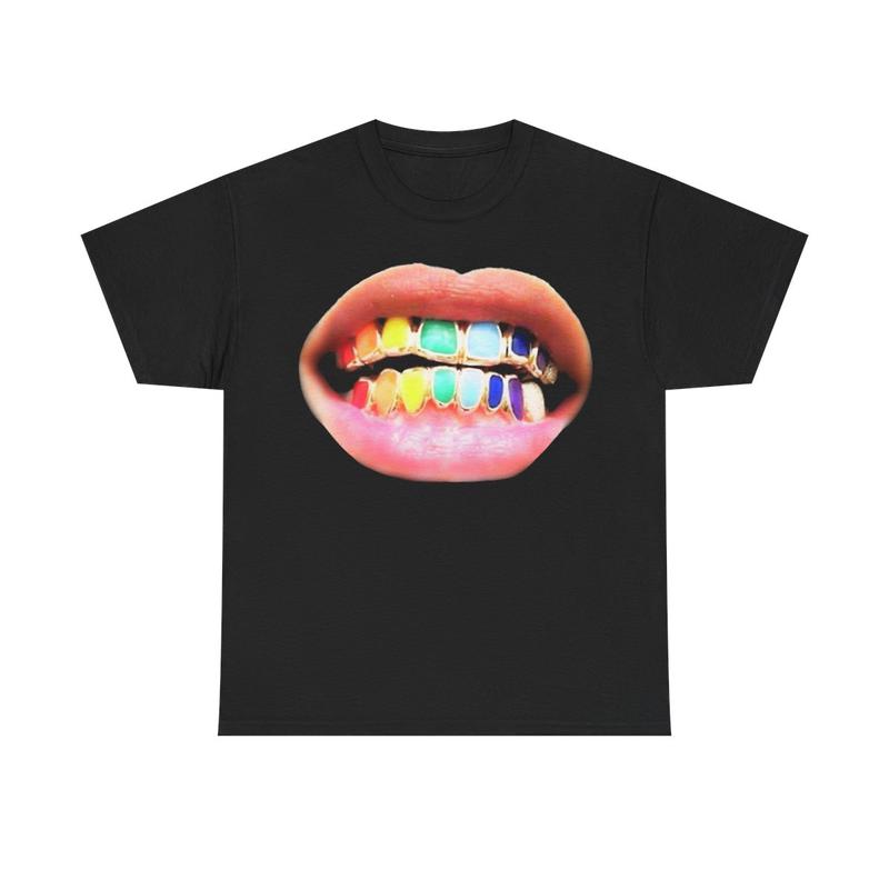 

Vintage Rainbow Grill Lover Graphic Unisex T-shirt S