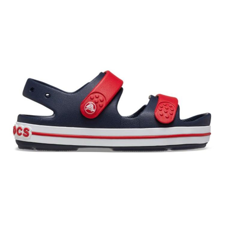 Crocs Open-Toe Velcro Kids Sandals Kids Sandals Deep-Blue 209423-4OT