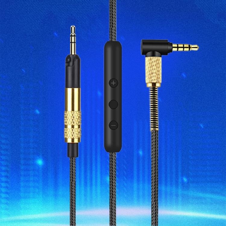 Reliable 2.5mm to 3.5mm Cable for HD598/HD599 Headset Cord in line Control