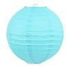 Solid Color Round Paper Lanterns for Wedding Room Decoration