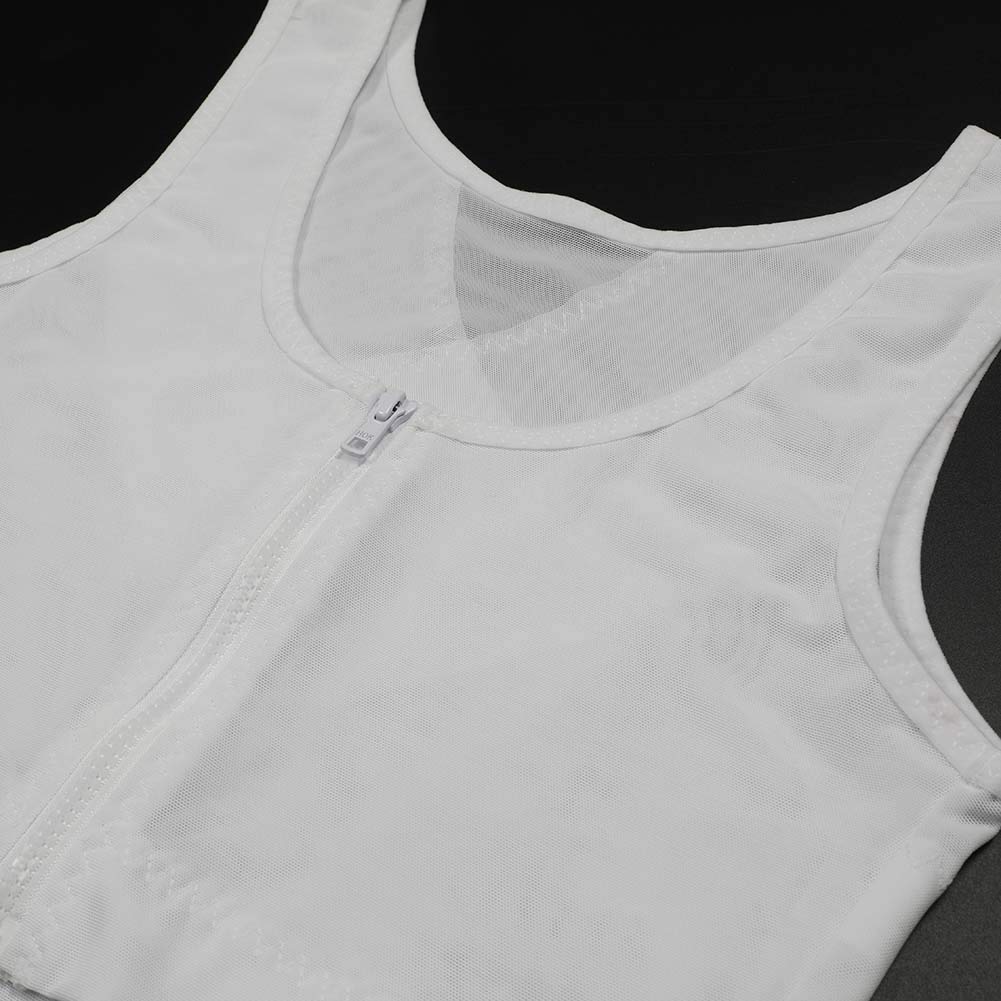 IYunyi Compresión Postura Cuerpo Camiseta sin Mangas Interior para Hombre, Faja, Corrector, Moldeador,