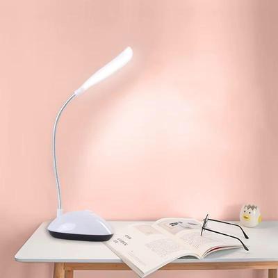 1 Stück LED-Klapp-Schreibtischlampe, Leselampe, AAA-Batteriebetrieben, Augenpflege-Nachtlampe, Schlafzimmer, Nachttischlampe, Arbeitslicht, Tischlampen