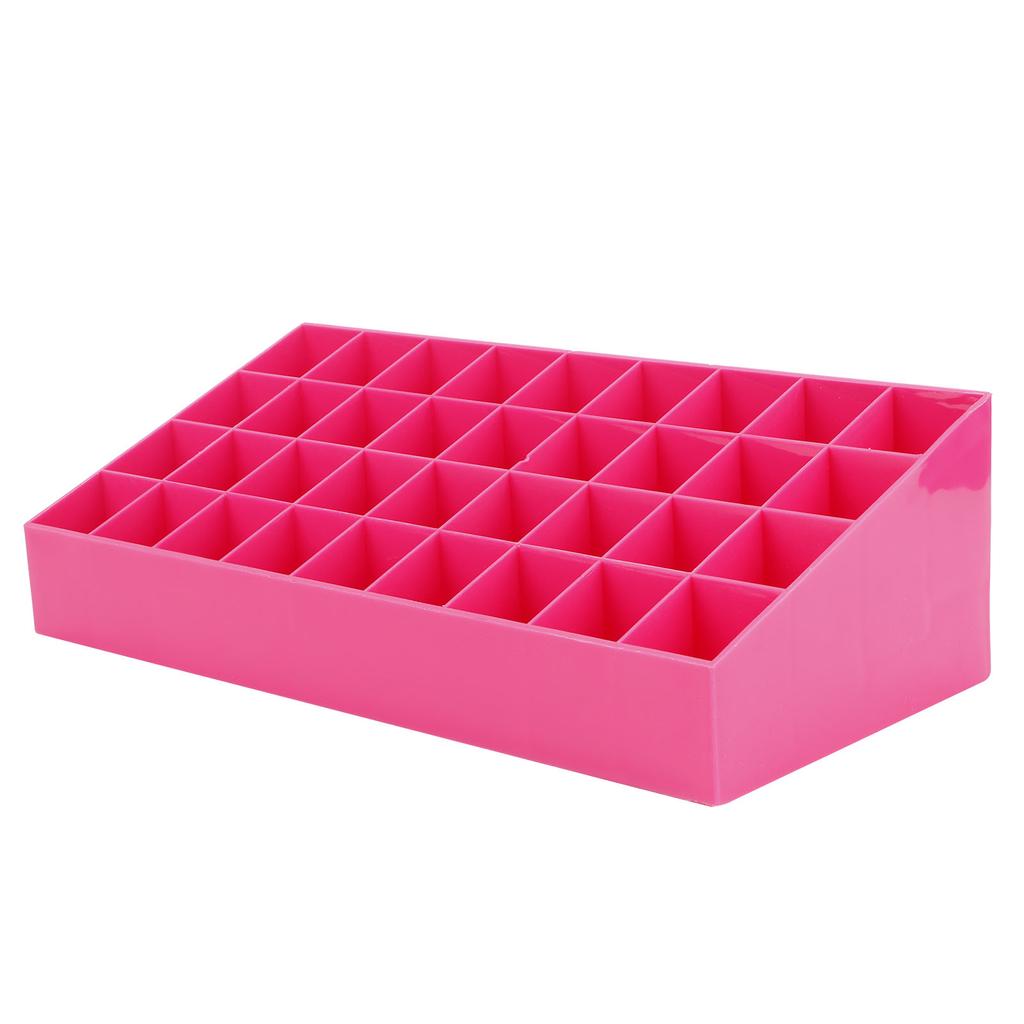 36 Grids Makeup   Storage Box Display Stand Cosmetic Desktop Lipstick Rack Container