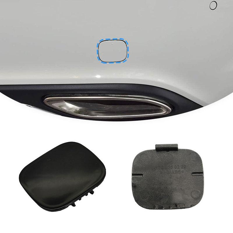 Car Rear Bumper Tow Hook Cover Cap Accessory Black WhiteFor Mercedes Benz A Class W176 2013-2018 A180 A200 A220 A260 1768850222