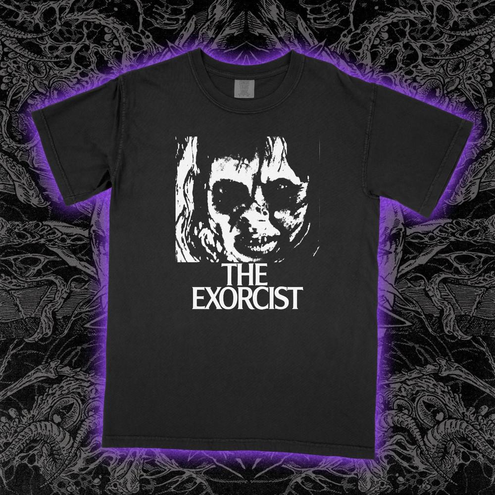 

THE EXORCIST Film Shirt Reagan cult horror punk poltergeist halloween Unisex Tee S