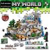 Minecraft Mountain Cave Puzzle Toy Building Block Set For Kids Educational Play