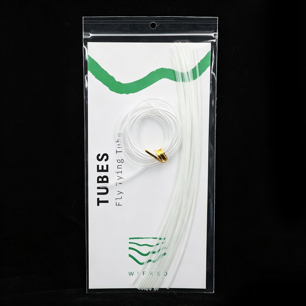 1–6 Packs Semi-Rigid Liner & Soft Junction Tubbing – Clear Fly Tying Tubes for Salmon, Trout, Steelhead Streamers and Tube Flies