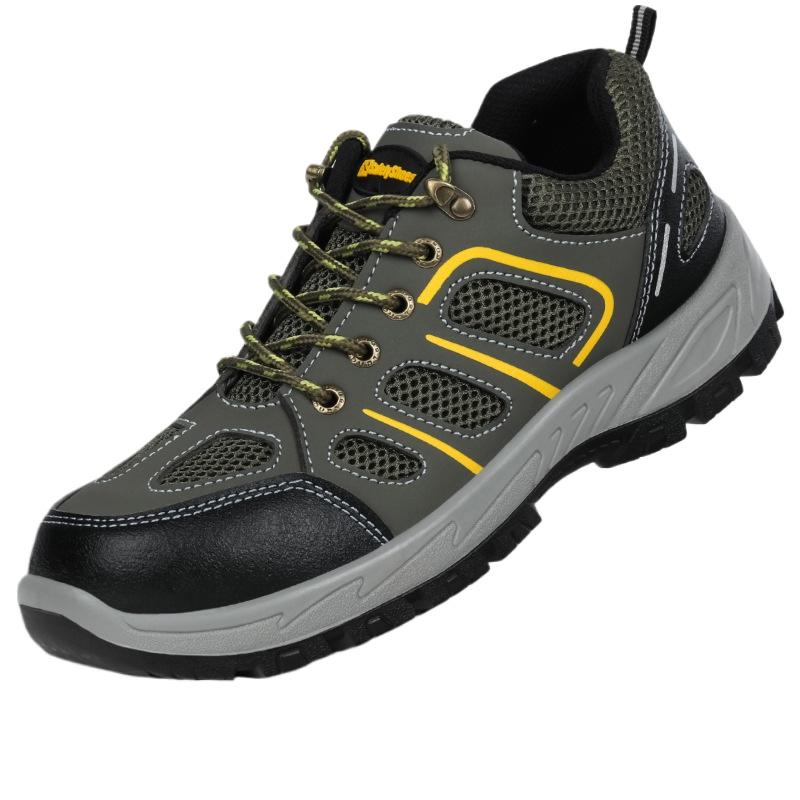 Anti-smashing and Anti-piercing Labor Insurance Shoes Men's Steel Baotou Protective Safety Shoes Work Shoes
