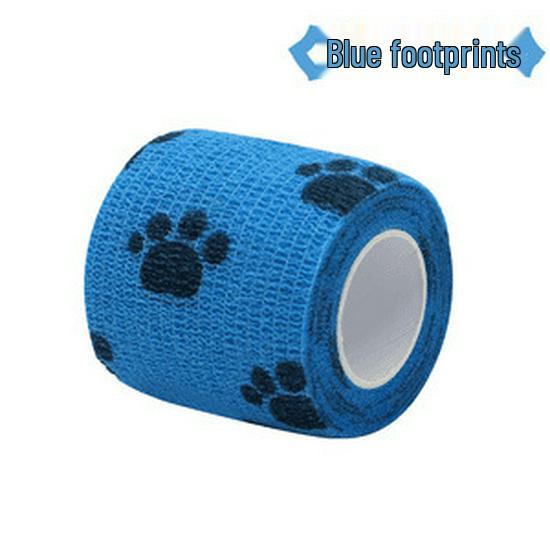 **Self-Adhesive Pet Shoe Bandages: Anti-Scratch Bichon Leggings & Disposable Foot Wraps**